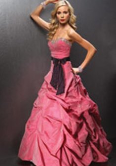 Вечернее платье Ш21658. С пышной юбкой, длинное без шлейфа.