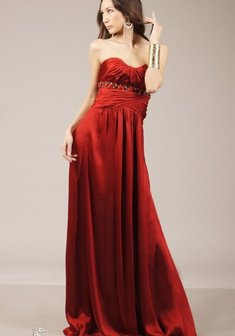 Вечернее платье 2006-D36664. В греческом стиле, длинное без шлейфа.