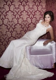 Свадебное платье L65246. Силуэт Русалка (Рыбка), длинное со шлейфом.