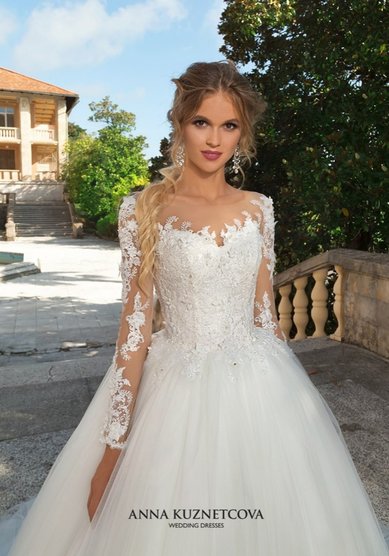 Свадебное платье Этна-B65140 - Бутик церемониальной одежды Black&White