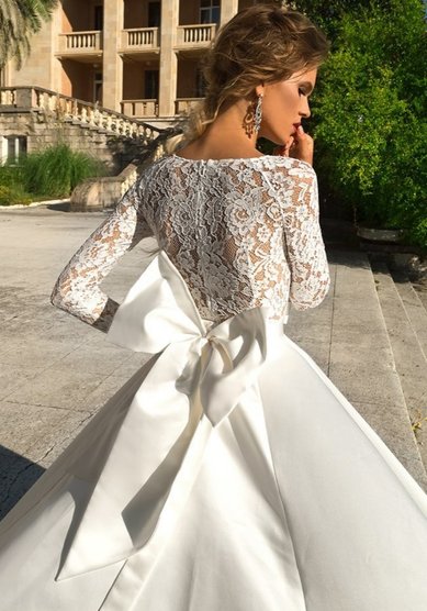 Свадебное платье Эрика-B65142 - Бутик церемониальной одежды Black&White