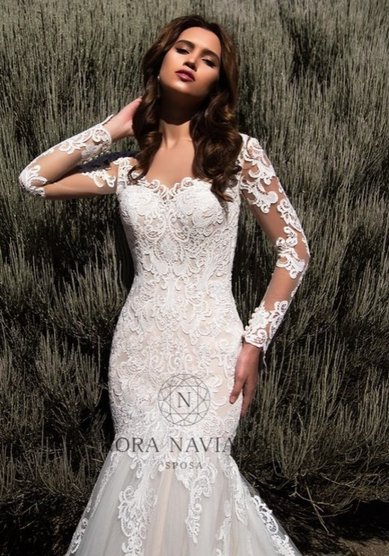 Свадебное платье SaManTHa-B65149 - Бутик церемониальной одежды Black&White