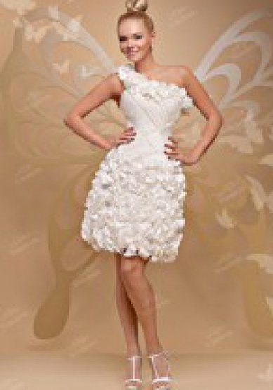 Свадебное платье B21348 - Бутик церемониальной одежды Black&White