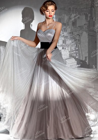 Вечернее платье B24804 - Бутик церемониальной одежды Black&White