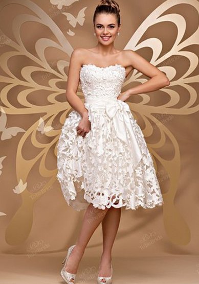 Свадебное платье B24893 - Бутик церемониальной одежды Black&White