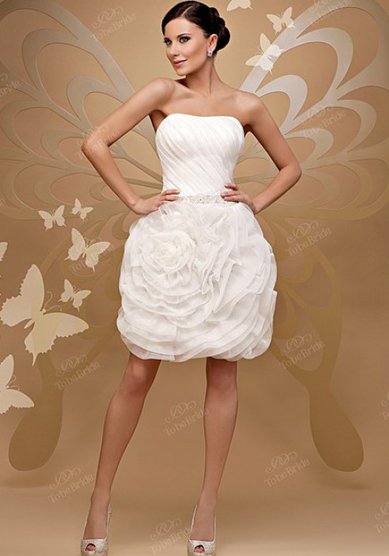 Свадебное платье B24901 - Бутик церемониальной одежды Black&White