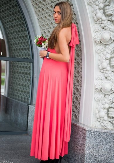 Вечернее платье платье-трансформер-R36115 - Студия свадебных нарядов RS-WeddingStyle