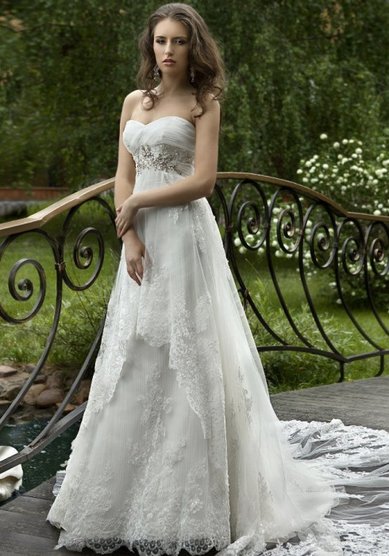 Свадебное платье Renos-B39093 - Свадебный салон Bride & Style