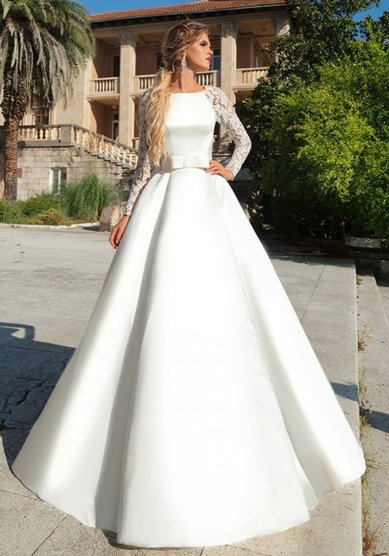 Свадебное платье Эрика-B65141 - Бутик церемониальной одежды Black&White