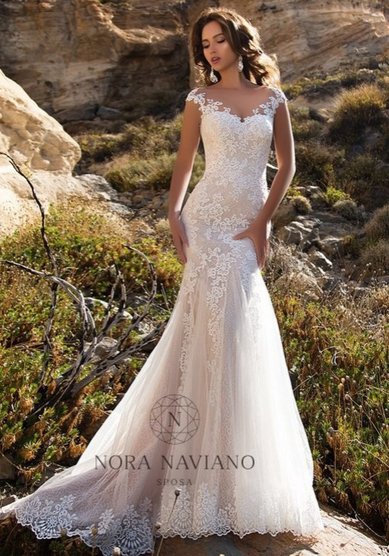 Свадебное платье SaBina-B65144 - Бутик церемониальной одежды Black&White