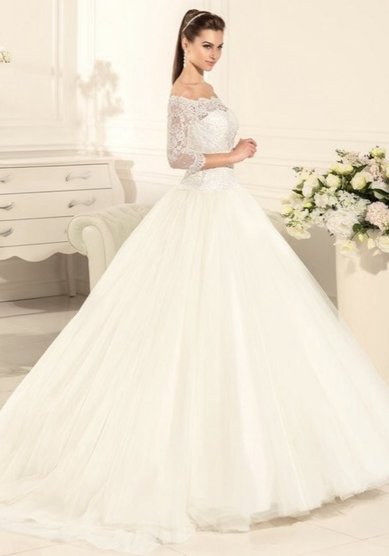 Свадебное платье 14587-B65153 - Бутик церемониальной одежды Black&White