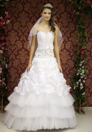 Свадебное платье L65249 - Свадебный салон Laziza