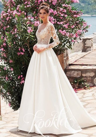 Свадебное платье N65277 - Свадебный салон Nevesta