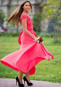 Вечернее платье платье-трансформер-R36112