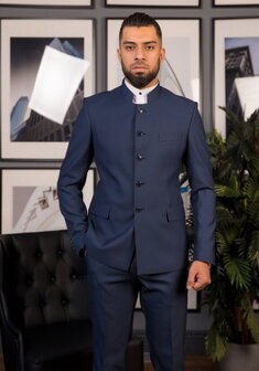 Арт. Прокат костюма с воротником-стойкой (на никах)-П3837