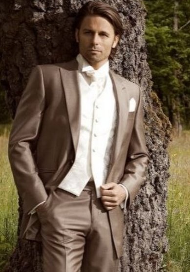 Свадебный мужской костюм B3344 - Бутик церемониальной одежды Black&White