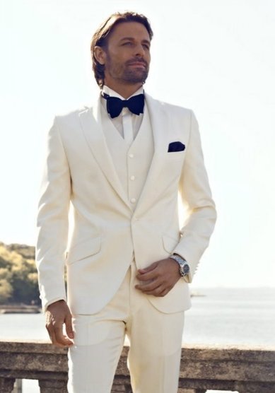 Свадебный мужской костюм B3348 - Бутик церемониальной одежды Black&White