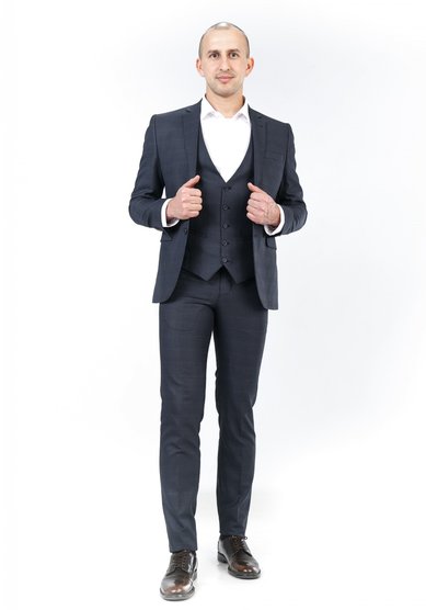 Свадебный мужской костюм 001-M3443 - Салон костюмов Mazaltovman