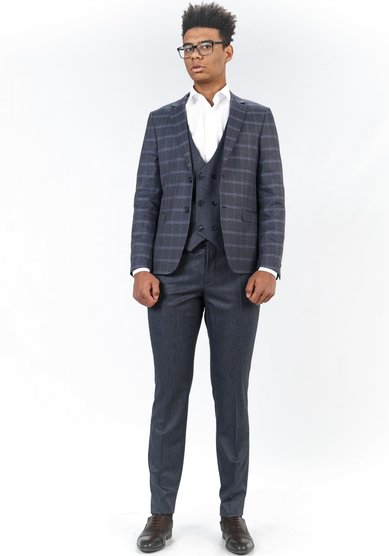 Свадебный мужской костюм 010-M3452 - Салон костюмов Mazaltovman