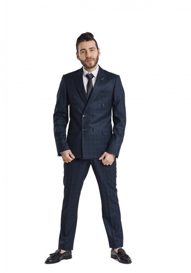 Свадебный мужской костюм 016-M3458 - Салон костюмов Mazaltovman