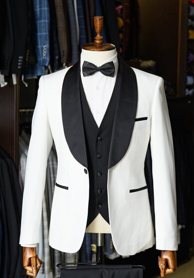 Свадебный мужской костюм E3819 - Салон костюмов ESTETMAN