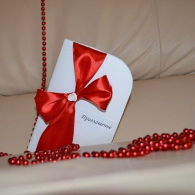 Свадебные приглашения W25009 - Салон аксессуаров Wedding Accessories