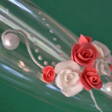 Свадебные бокалы W25015 - Салон аксессуаров Wedding Accessories